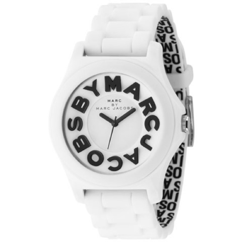 White Marc by Marc Jacobs Sloane MBM4005 Watch
